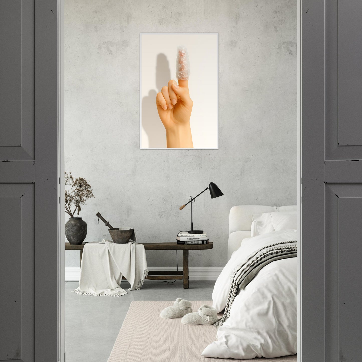 Wrapped Around My Finger Poster - Wooden Frames