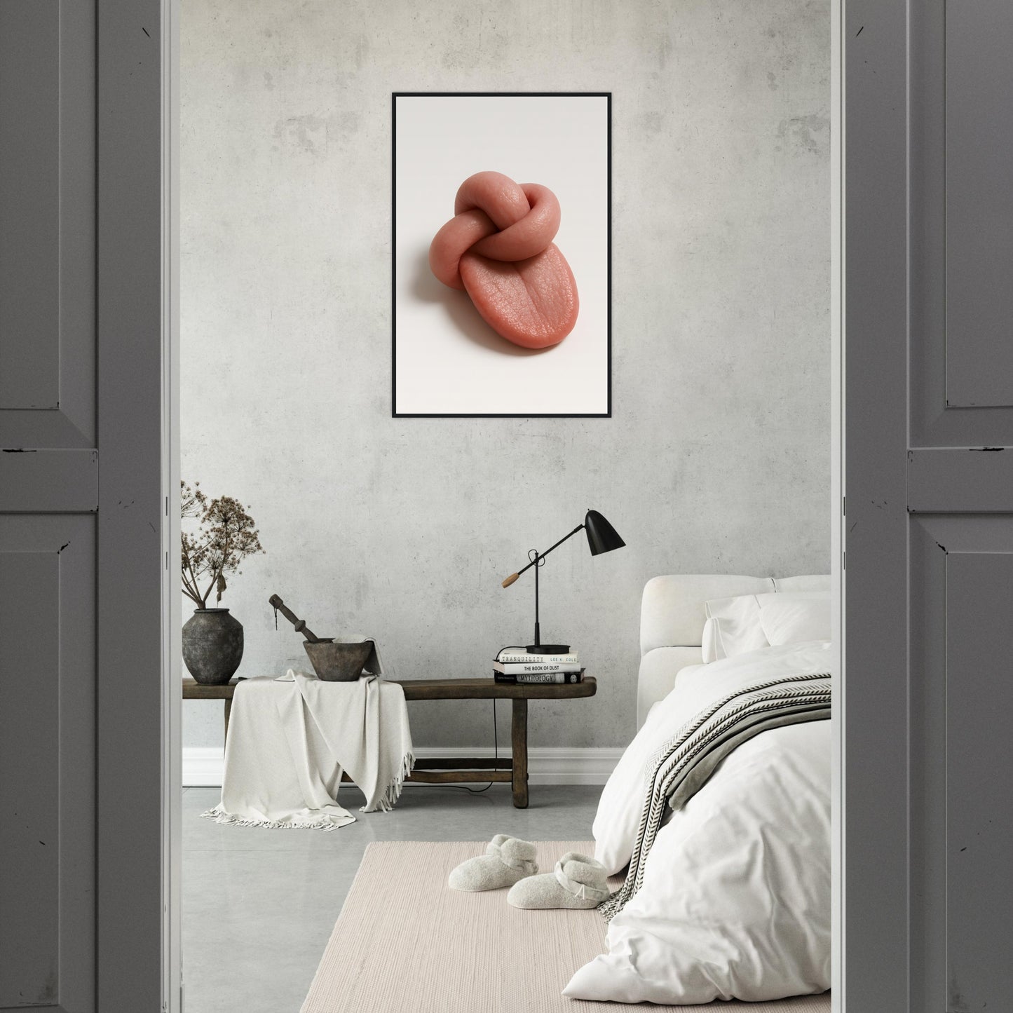 Tongue Tied Poster - Wooden Frames