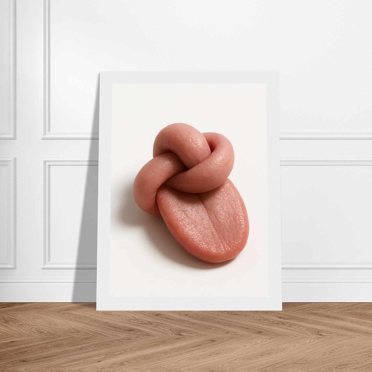 Tongue Tied Poster - Wooden Frames