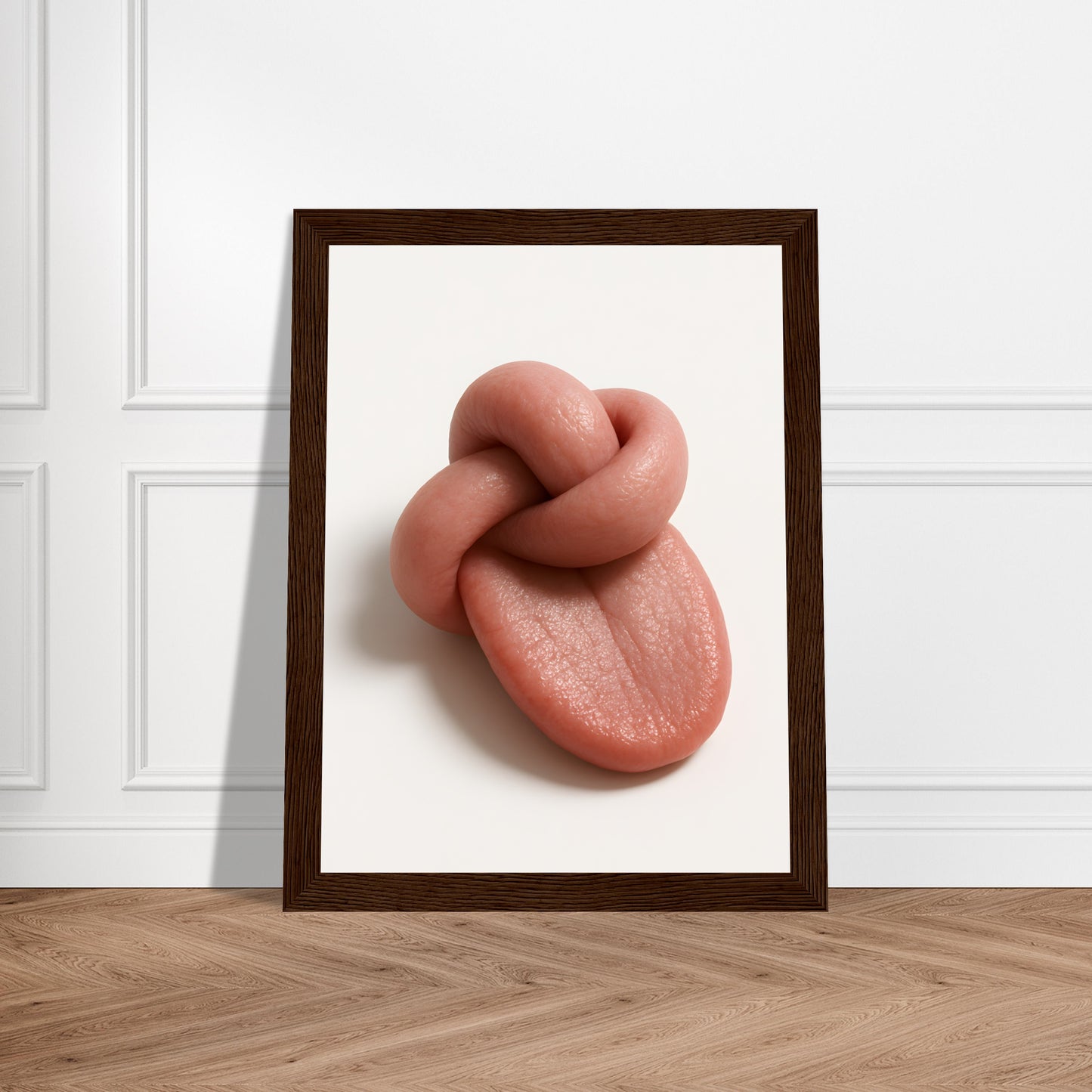 Tongue Tied Poster - Wooden Frames