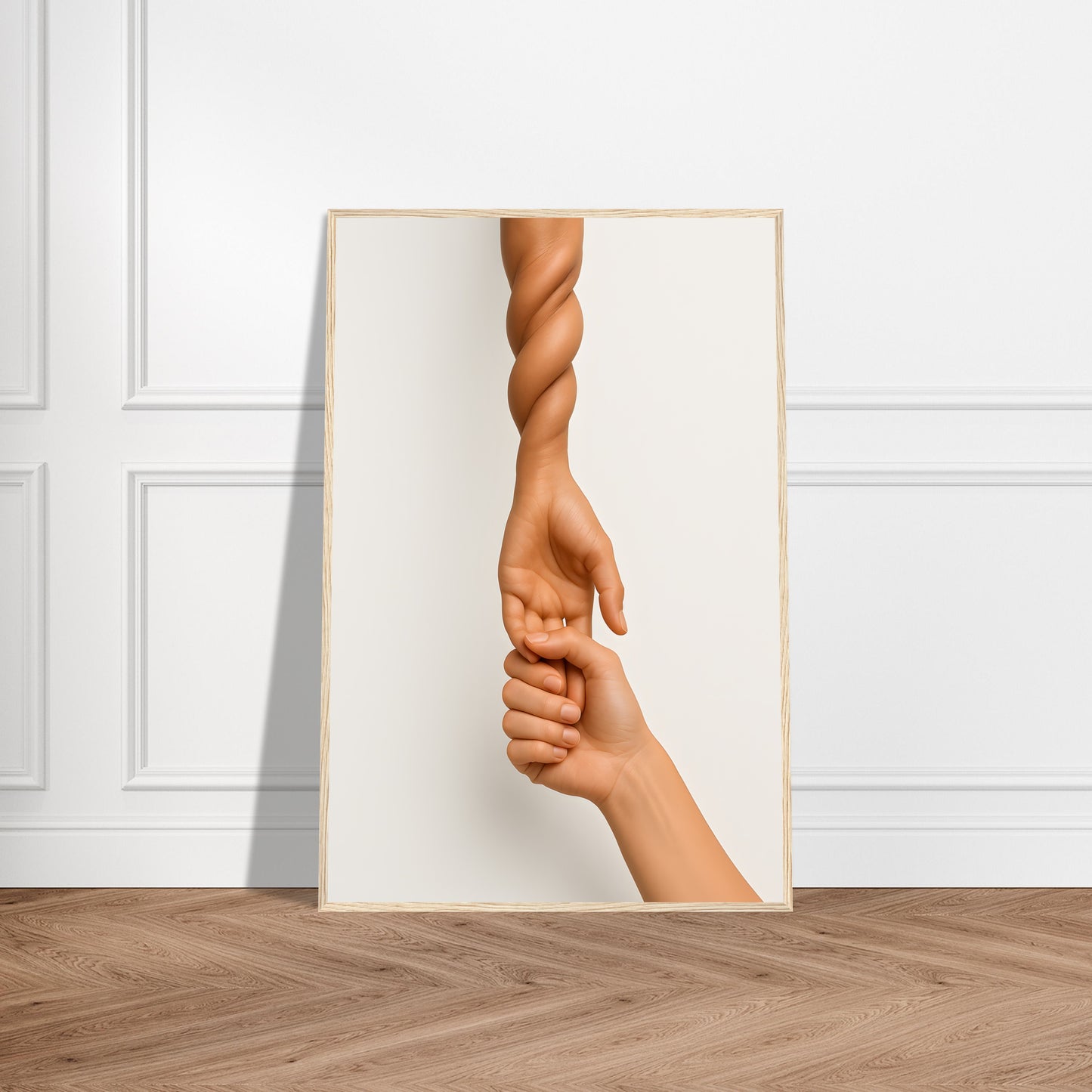 Twist My Arm Poster - Wooden Frames
