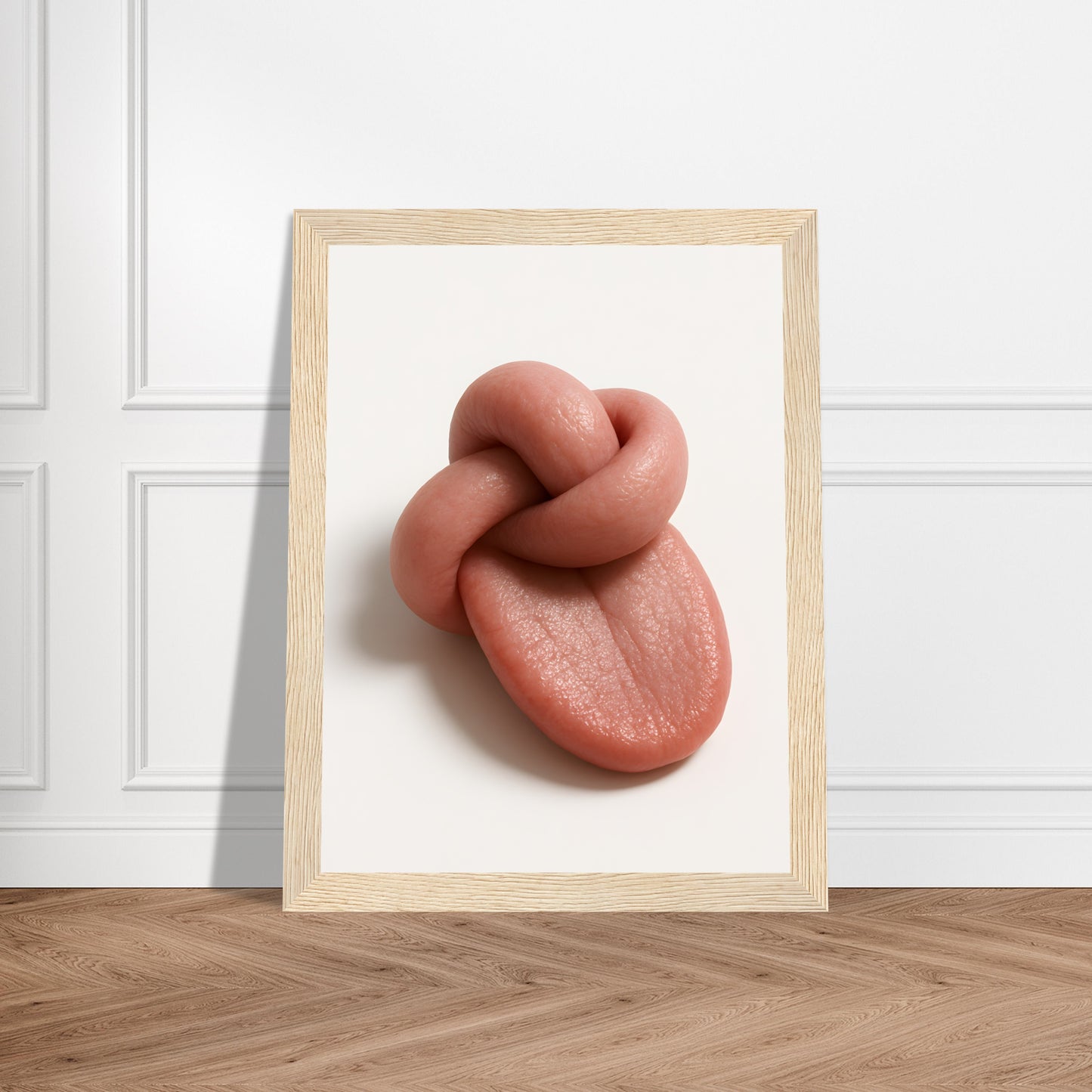 Tongue Tied Poster - Wooden Frames