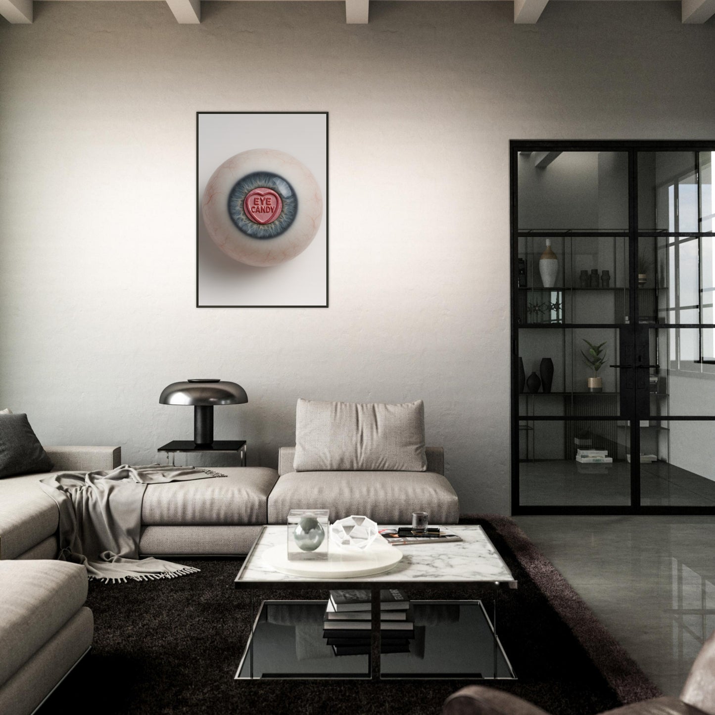Eye Candy Poster - Wooden Frames