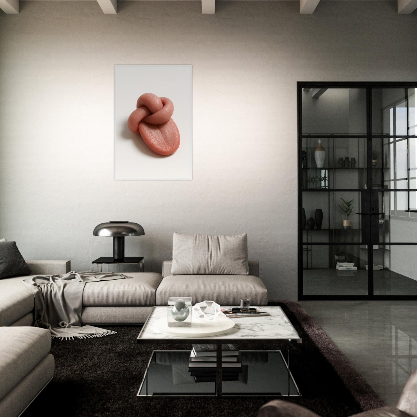 Tongue Tied Poster - Wooden Frames