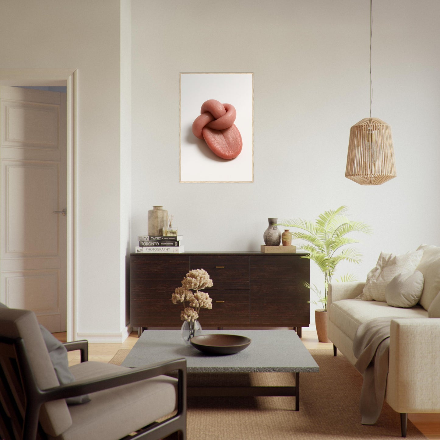 Tongue Tied Poster - Wooden Frames
