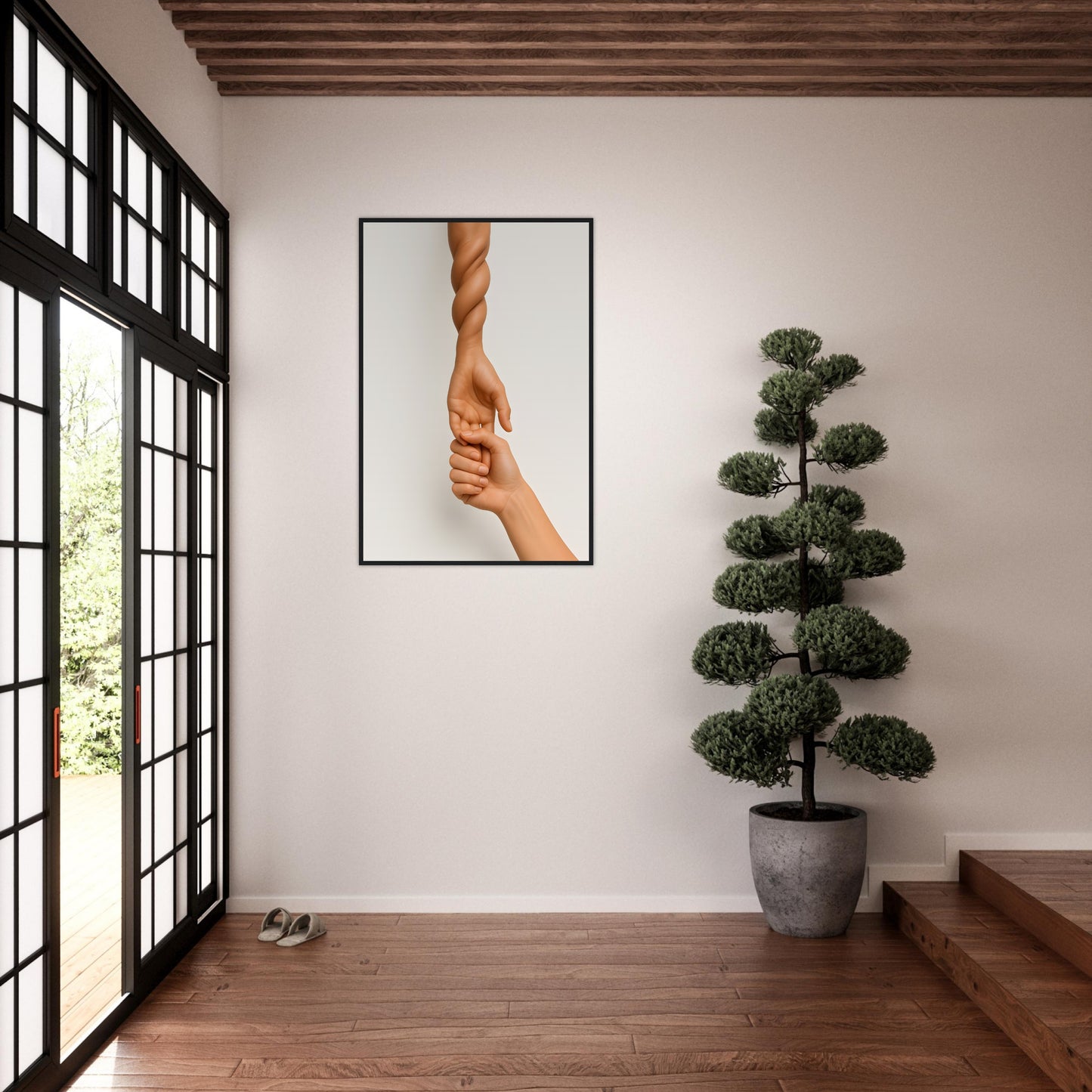 Twist My Arm Poster - Wooden Frames
