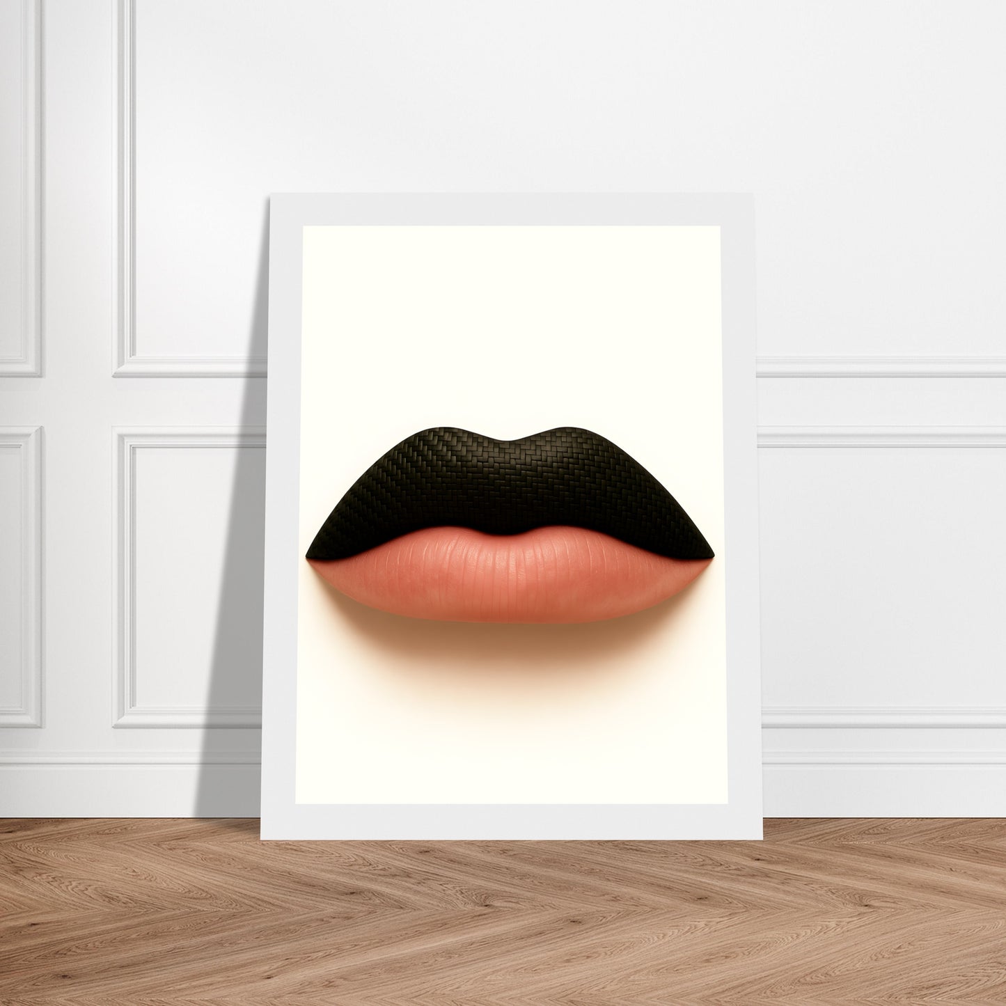 Stiff Upper Lip Poster - Wooden Frames