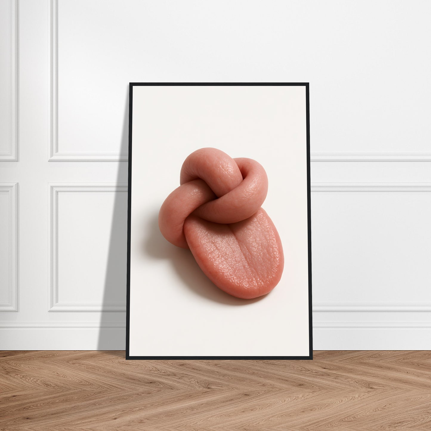 Tongue Tied Poster - Wooden Frames