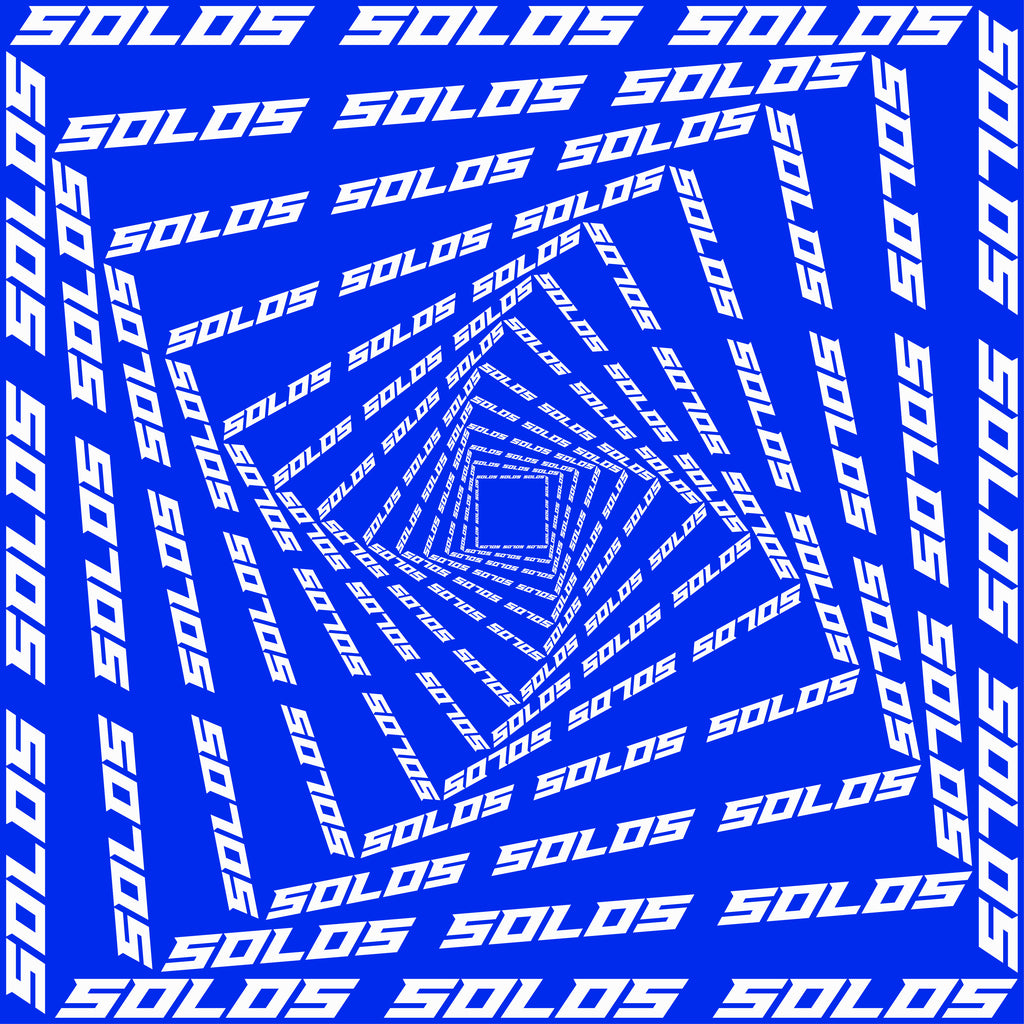 SOLOS illusion text graphic 